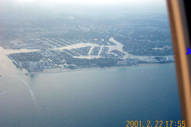 Fort Lauderdale from the air