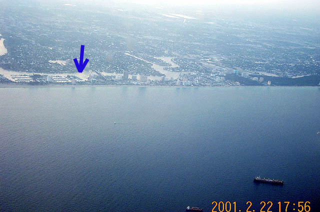 Fort Lauderdale and the Visual Sea slip