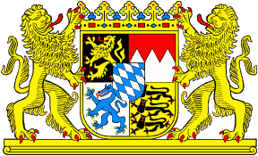 This is the Bavaria coat of arms.  Click here to return to the beginning of Trip to Germany.