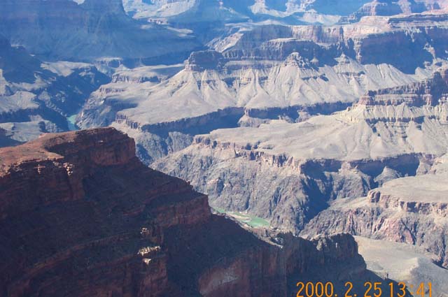 Note the Colorado River at the bottom looks very small!  Could it really have created all this?